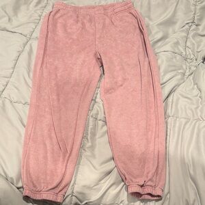 Cozy Pink Sweat Pants for Women